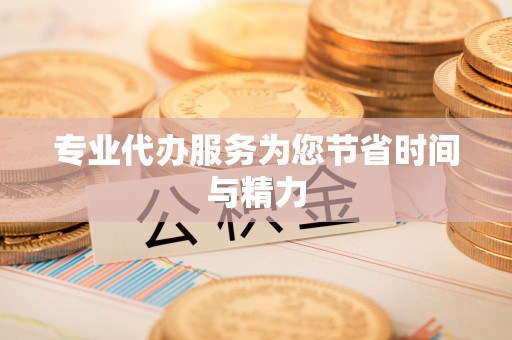 江门专业代办服务为您节省时间与精力